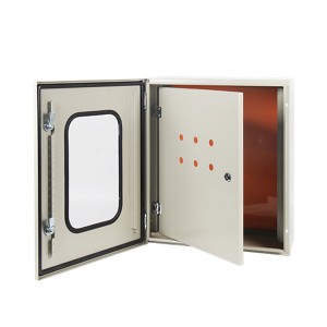 Glass door + inner door distribution box